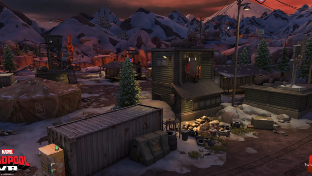 The starting area "Base Camp" for Symkaria