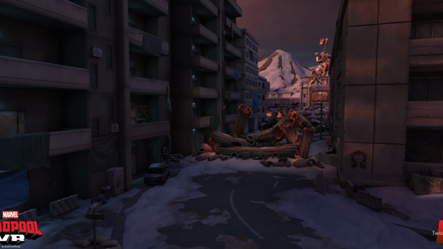 This section has a very straightforward path, requiring the user to use rockets to blow up barriers, and enemies constantly framed in front of them