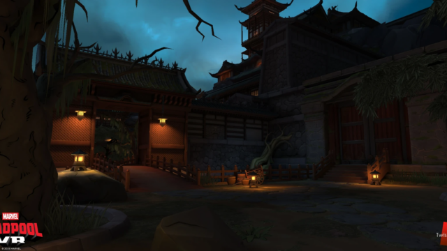 An area in the compound between encounters