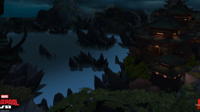 A look at the periph on the north side from the zipline moment