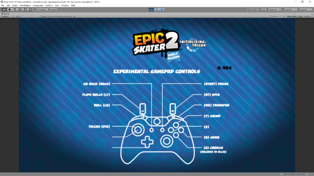 Steam version had some gamepad tests initially, then was fully supported on launch.